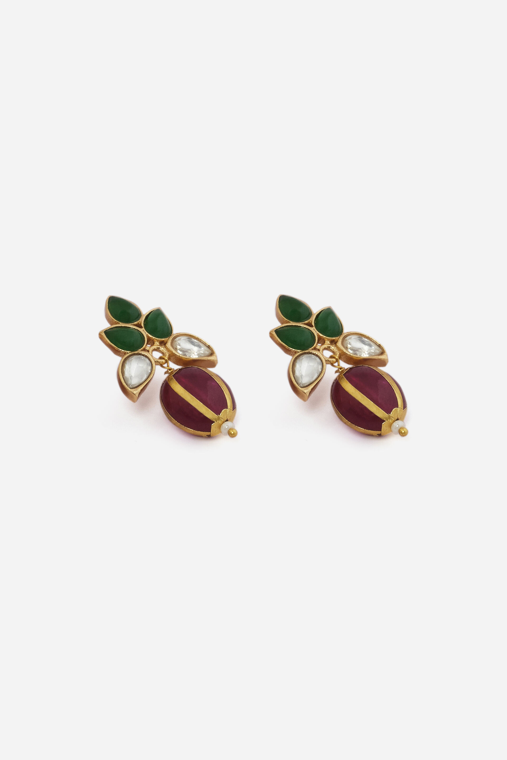 Flower Top Earrings, , image 2